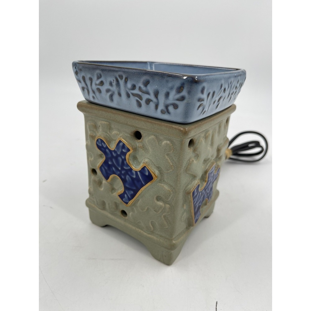 Scentsy Piece By Piece Autism Speaks Wax Warmer Full‎ Size Puzzle